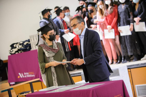 255 Arts et Métiers Cérémonie des diplômés 2021 photo Benoit GOUSSU 0453