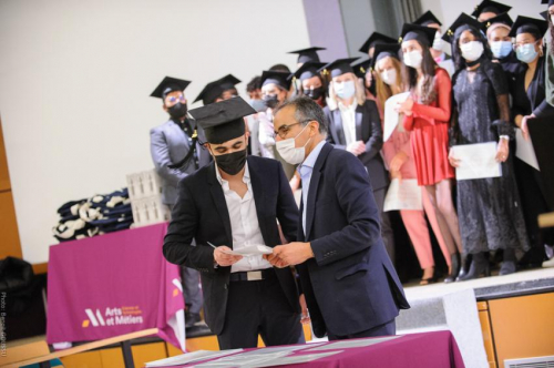 261 Arts et Métiers Cérémonie des diplômés 2021 photo Benoit GOUSSU 0464